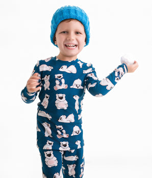 2 pc Loungewear Set in Minted O.G Polar Pals