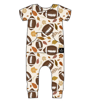 PRE-ORDER Change-A-Roo™ Front Opening Romper in Touchdown