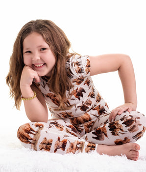 2 pc Loungewear Set in Highland Dreams