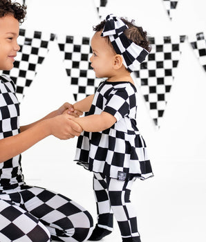 Reversible Opening Ready Set Romper® Twirl in Fast Lane