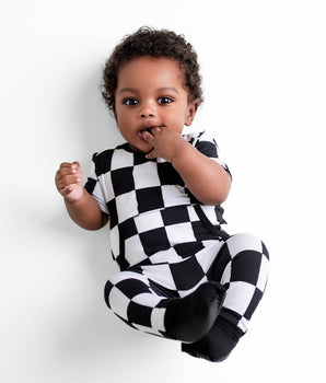 Front Opening Ready Set Romper® in Fast Lane