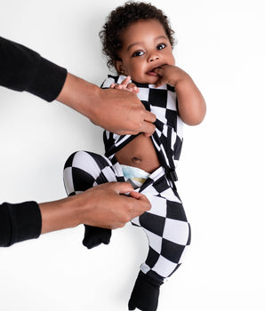 Front Opening Ready Set Romper® in Fast Lane