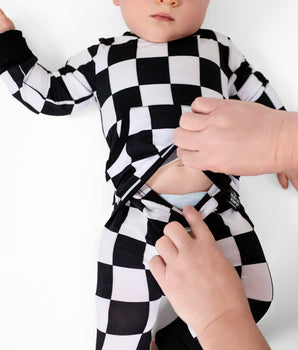 Front Opening Ready Set Romper® in Fast Lane